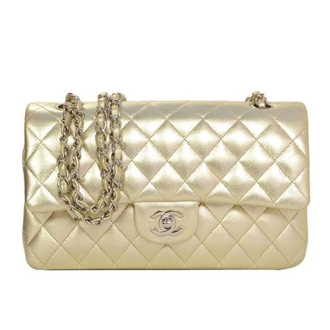 chanel flap gold|Chanel vintage classic flap.